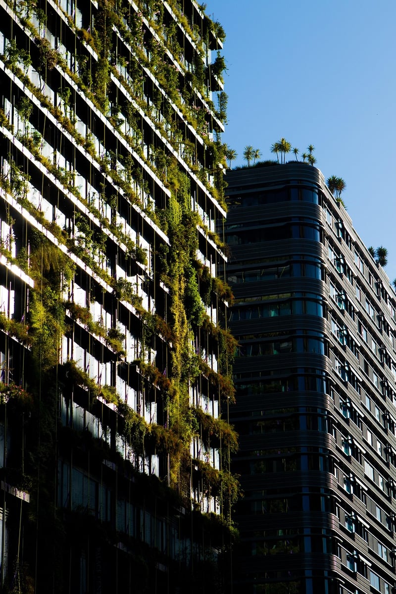 Colorful Vertical Gardens